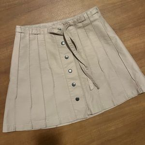 Vintage Free People Skirt Vegan Leather